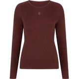 Ibana - Top lange mouw - Bordeaux - 302550089 Tamora Lon