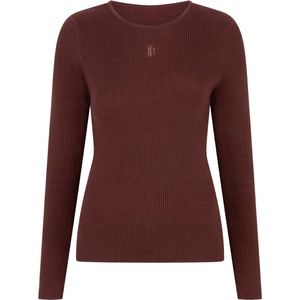 Ibana - Top lange mouw - Bordeaux - 302550089 Tamora Lon
