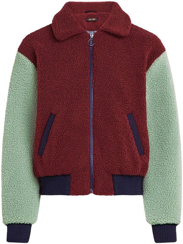 King Louie - Jack 09481 FAY - Teddy Jacket - Rood