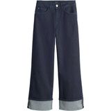 Opus - Donkerblauwe Jeans - 7/8 Lengte - 5-Pocketmodel