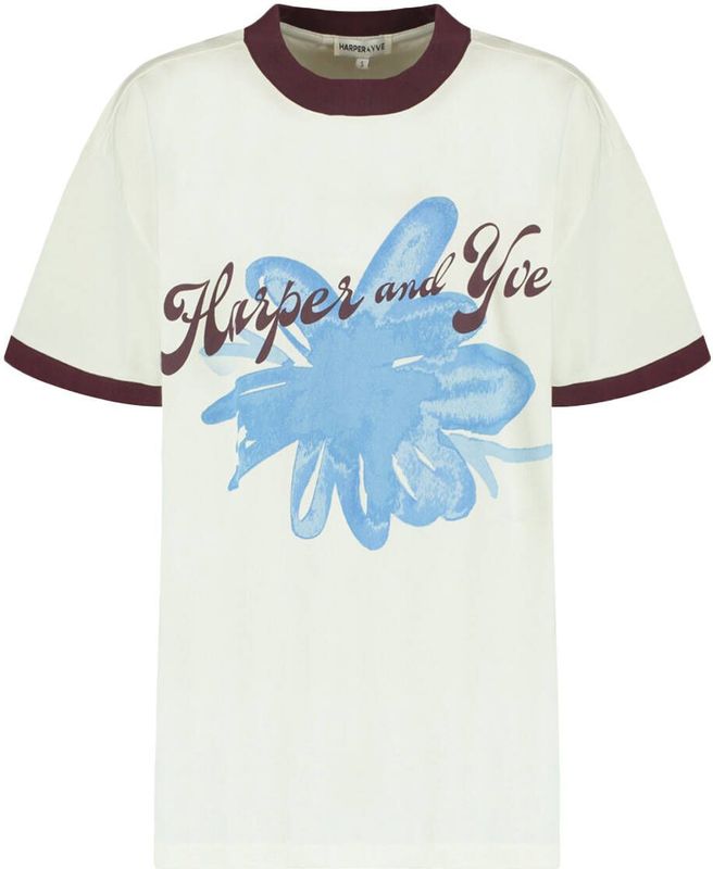 Harper & Yve - DW25Y302 - T-shirt - Ecru