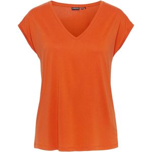Pieces T-shirt 17095260 Oranje