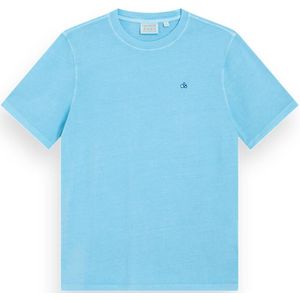 Scotch & Soda T-shirt korte mouw 175652 Midden blauw