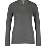 Summum - Blouse lange mouw - Donker grijs - 3s5170-30644