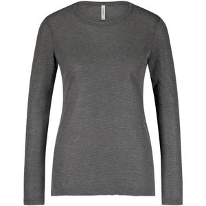Summum - Blouse lange mouw - Donker grijs - 3s5170-30644