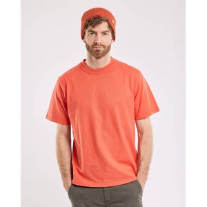 Armor Lux - 72000 - T-shirt - Rood - Korte Mouw - BIO GOTS