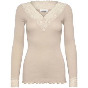 Rosemunde Top lange mouw 4865 BERNADINE Zilver