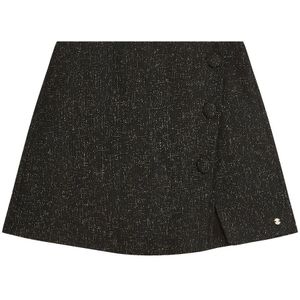 JOSH V - LOTTI - Skort - Zwart - Bouclé met Lurex