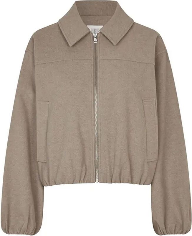 Second Female - Dexa Jacket - Lichtgewicht Jack - Bruin - Polyester