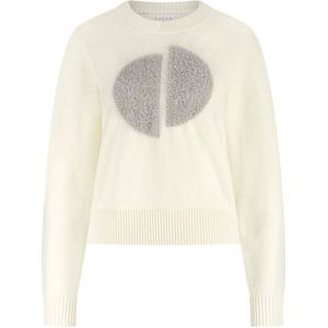 Nukus - Pullover Intarsia - Off White - Dames