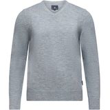State of Art - Pullover 12125060 - Grijs - V-Neck Plai