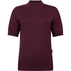 Zoso Pullover korte mouw 255Marnix Bordeaux