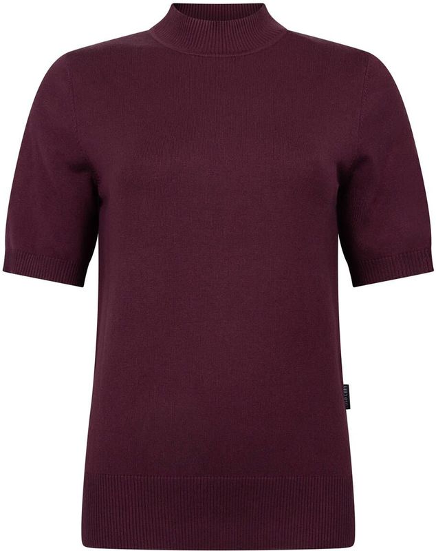 Zoso Pullover korte mouw 255Marnix Bordeaux