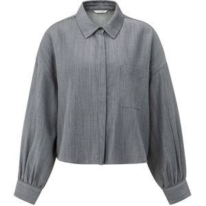 YAYA - 01-201169-508 - Blouse - Grijs - Lange Mouw