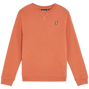 Lyle & Scott Crew Neck Sweatshirt Boys Truien & Vesten Jongens - Sweater - Hoodie - Vest- Bruin - Maat 128/134