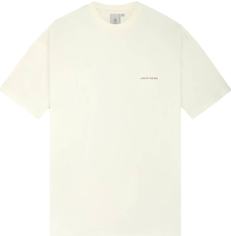 LAW OF THE SEA - Epicentre Artwork Tee - T-shirt - Beige