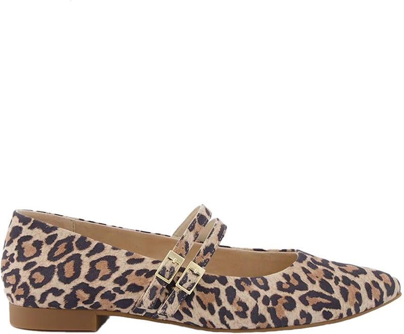 Paul Green - Ballerina's - Zand - Leder