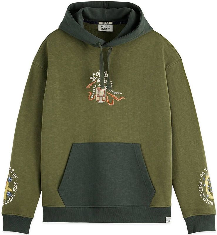 Scotch & Soda Sweatshirt 182373 Groen