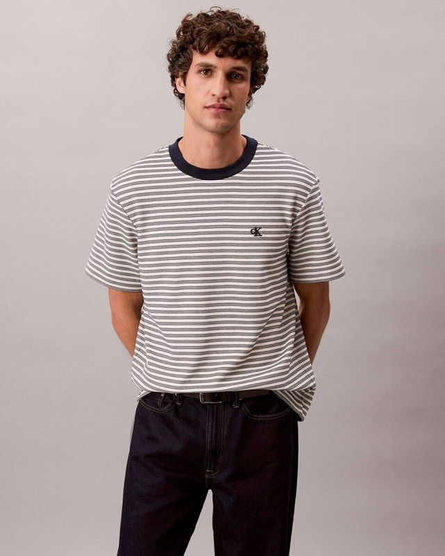 Calvin Klein T-shirt korte mouw LV04LD204G Ecru