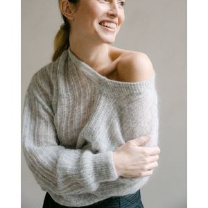 Aimee The Label - Sweat TaranA5 - Licht Grijs - Trui