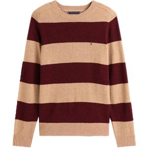 TOMMY HILFIGER - Gebreide Pullover - Regular Fit - Effen - Hoge Ronde Hals