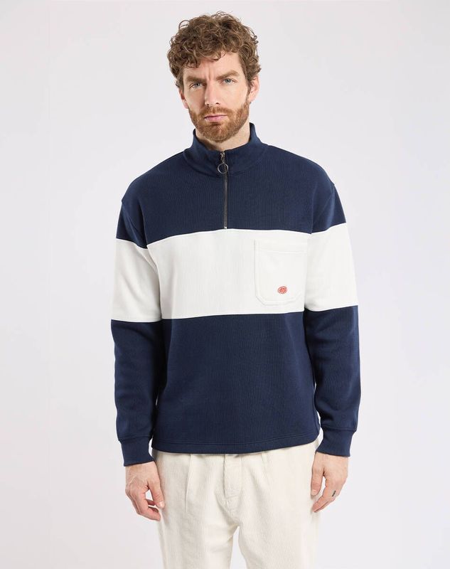 Armor-Lux - Sweatshirt Camionneur - Veelkleurig - Coltrui