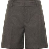 My Essential Wardrobe - Korte Broeken - Grijs - Donkere Schaduw - Dames