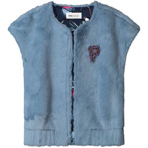 POM Amsterdam - Gilet SP9368 - Lichtblauw - Damesgilet