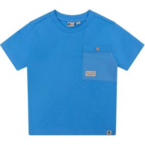 Daily 7 T-shirt D7B-S24-3604 Midden blauw