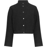 Moss Copenhagen - Seba Jacket - Jassen - Grijs - Wolmix
