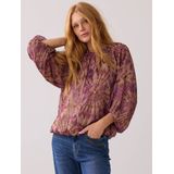 Summum - Blouse lange mouw - Paars - 2s3339-12269