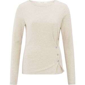 YAYA Top lange mouw 01-709260-502 Licht beige