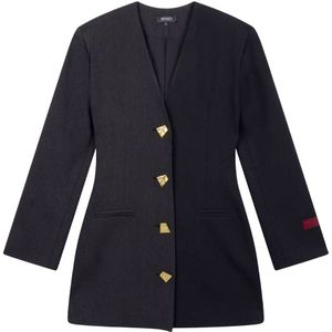 Refined Department - Jurk - Zwart