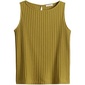 Opus Top zonder mouw 10420012295100 Khaki
