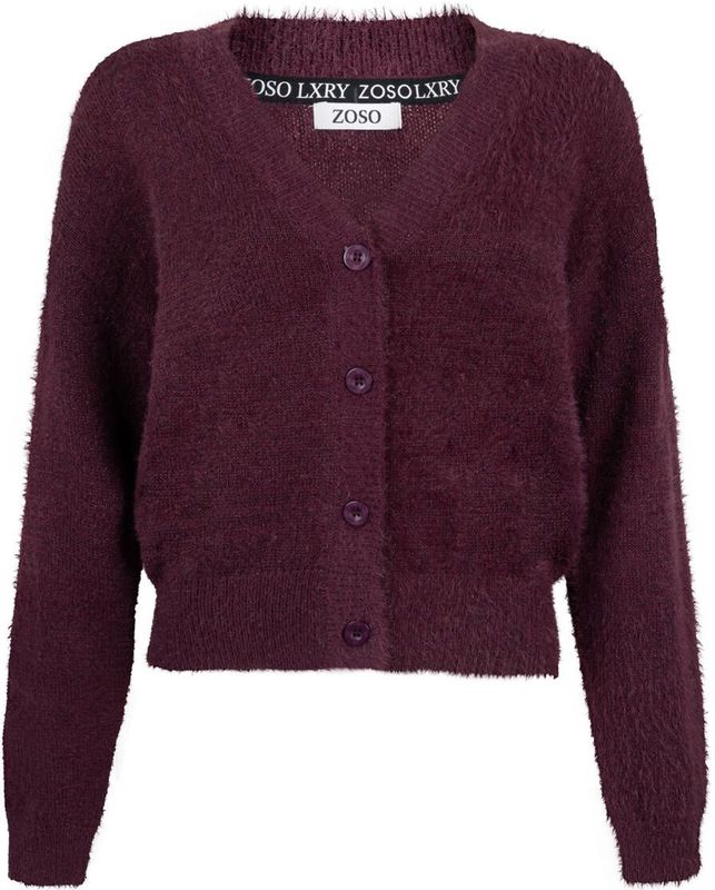 Zoso - 255Gwen - Vest - Bordeaux