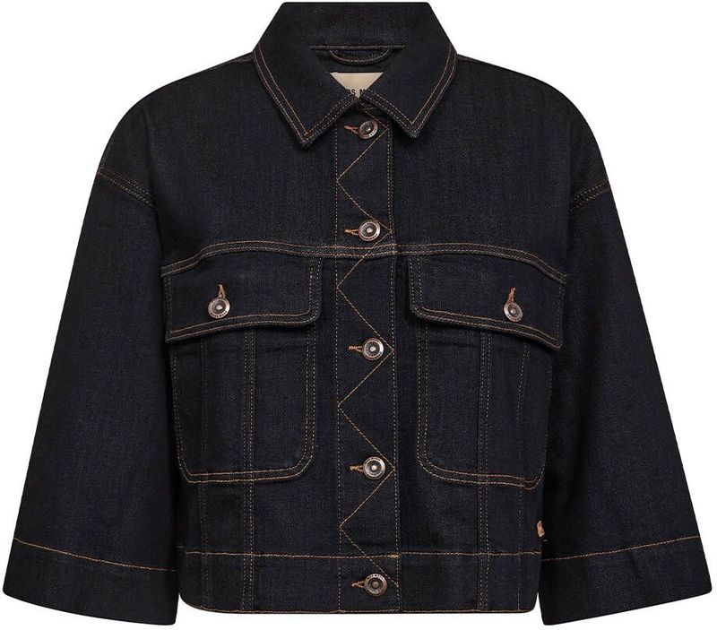 Mos Mosh - Mmpenn Deluxe Jacket - Denim Jas - Blauw