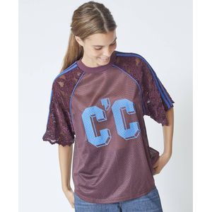 Co'Couture - 45046 TREY - Top - Licht Blauw - Lange Mouw