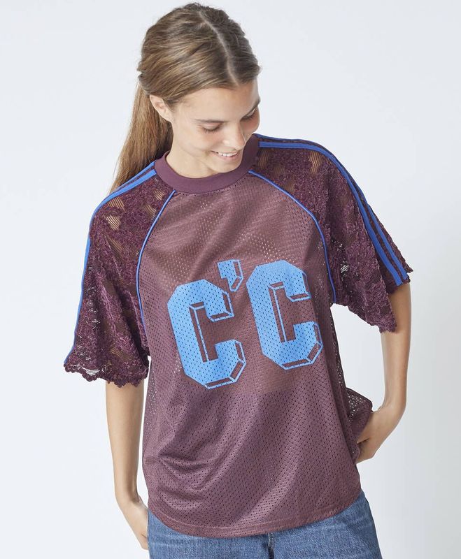 Co'Couture - 45046 TREY - Top - Licht Blauw - Lange Mouw