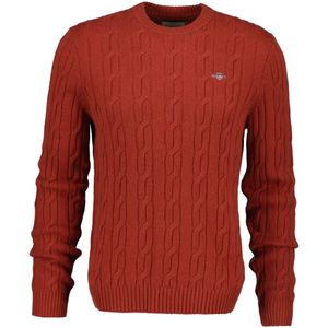 Gant - 8050213 - Pullover - Oranje - C-Neck