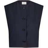 By-Bar Gilet 25519020 NORI Donker blauw