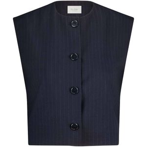 By-Bar Gilet 25519020 NORI Donker blauw