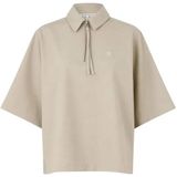 Second Female - Blouse lange mouw - Licht beige - 59585 FICARIAS