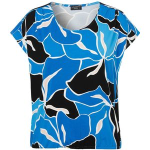 Via Appia Due Top korte mouw 2422750 Midden blauw