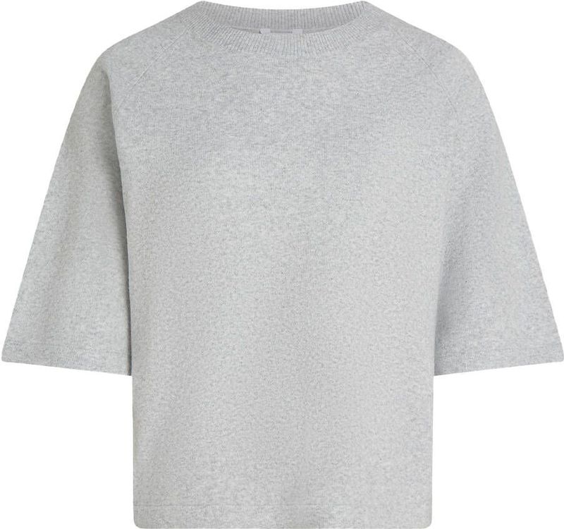 Penn & Ink Pullover korte mouw W25B364 Licht grijs