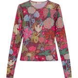 Oilily - F25WJE4002 - Top - Bordeaux - Lange Mouw