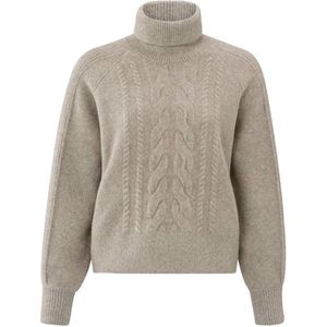 YAYA Pullover 01-000400-410 Zand