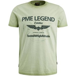 PME Legend T-shirt korte mouw PTSS2402576 Licht groen