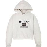 TOMMY HILFIGER - Hoodie - Mêleegrijs - Katoen/Polyester - Met Kap