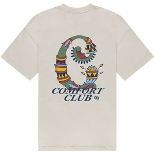 Comfort Club T-shirt korte mouw 41005 PAPYRUS TEE Ecru