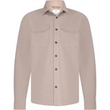 Born With Appetite - Overshirt - Zand - Reggie Shirtjacket